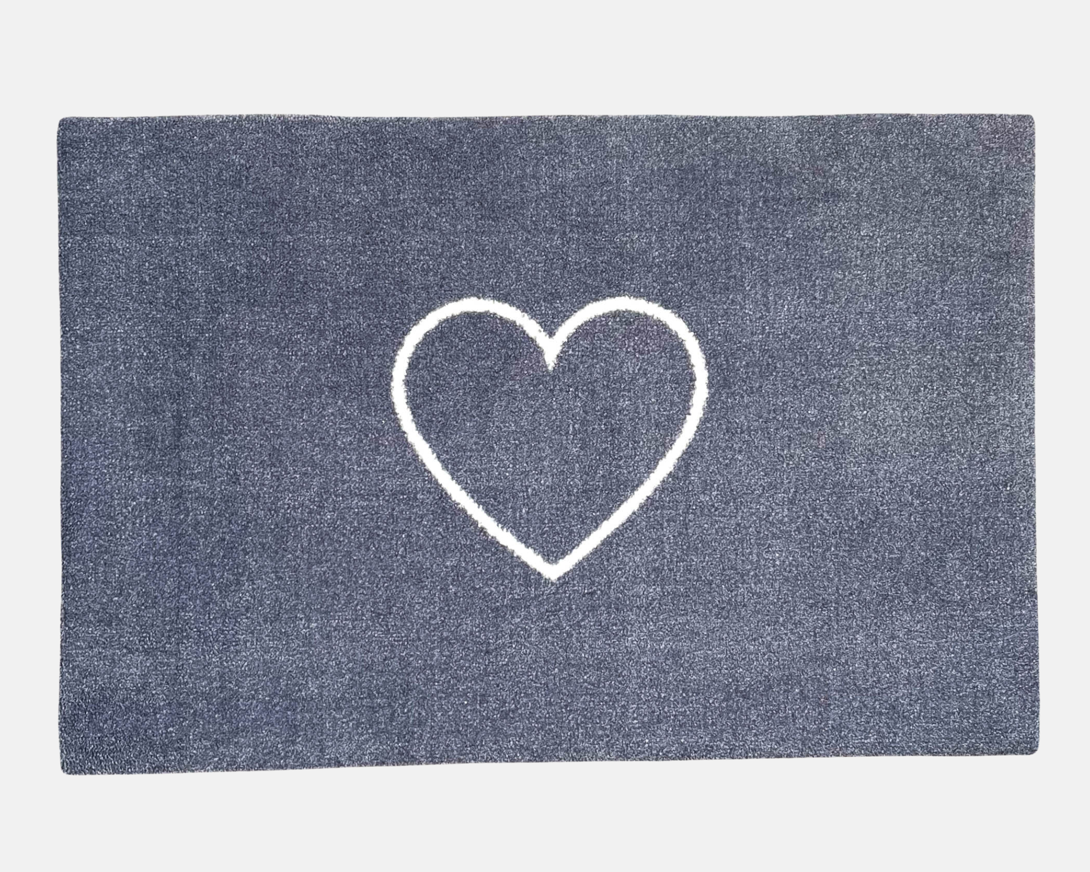 Heart Doormat | Grey