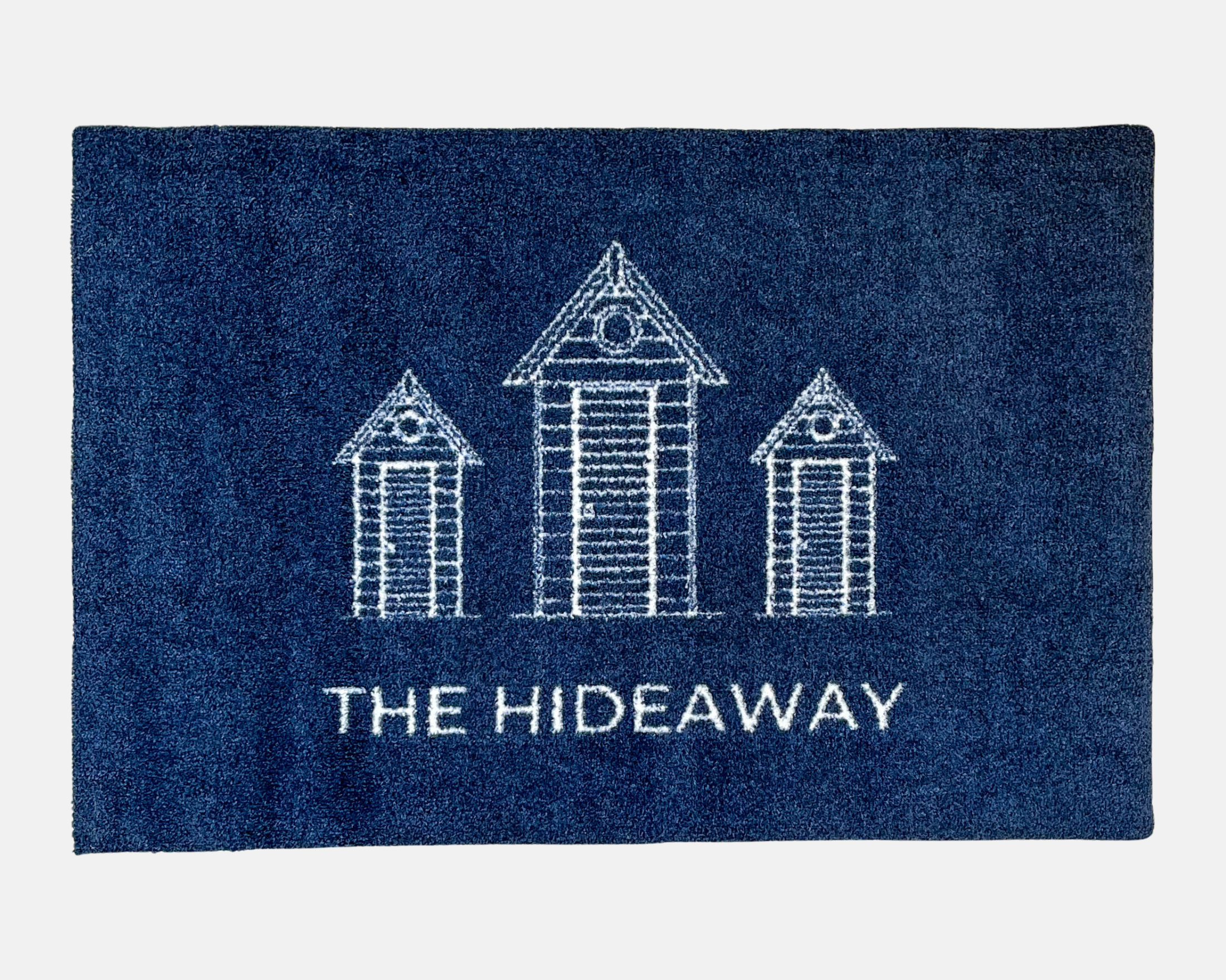 Beach Hut Personalised Doormat