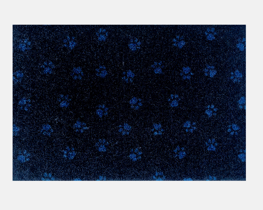 Paw Print Doormat | Black