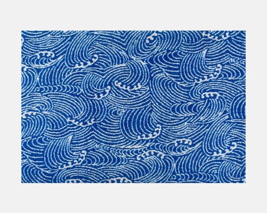 Waves Doormat | Blue