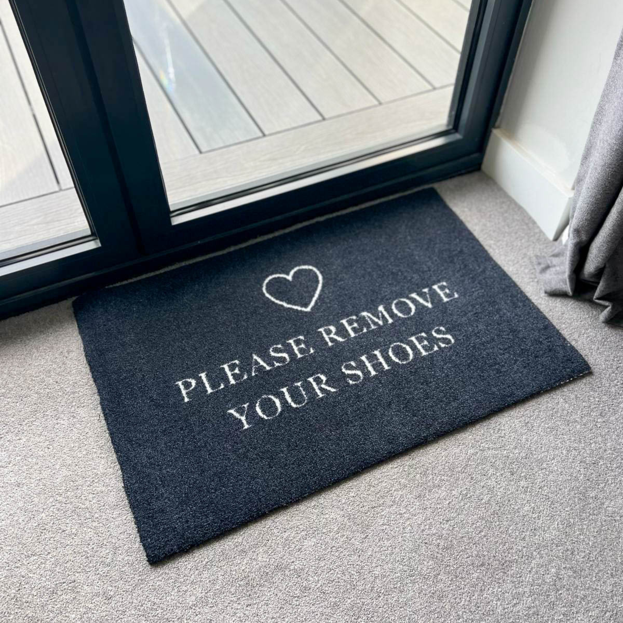 Please Remove Your Shoes Doormat