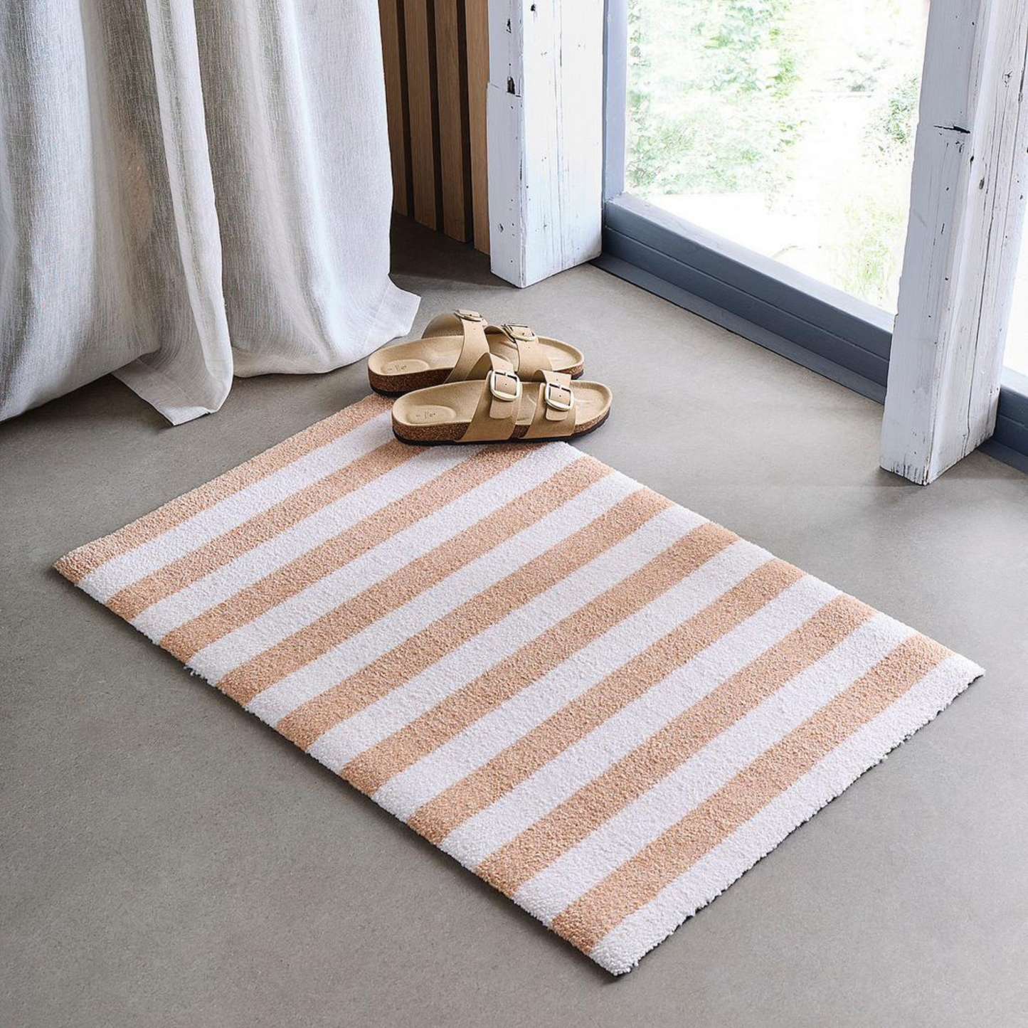 Nude Stripes Doormat