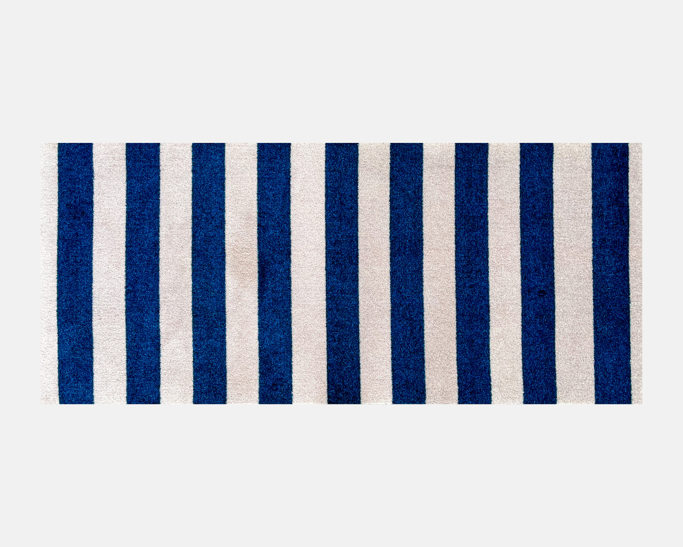 Patio Doormat | Stripe in Navy & Vanilla