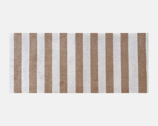 Patio Doormat | Stripe in Natural & Vanilla