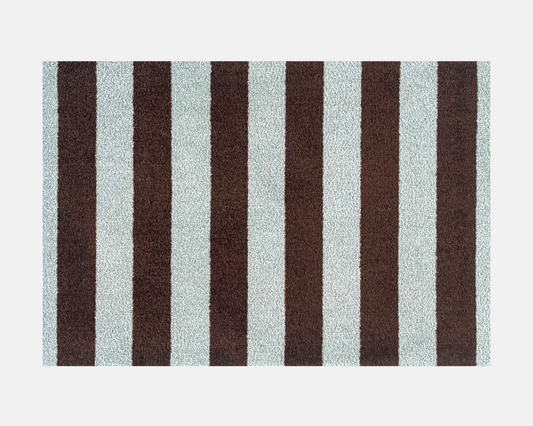 OUTLET Stripe Doormat | Brown Stripe