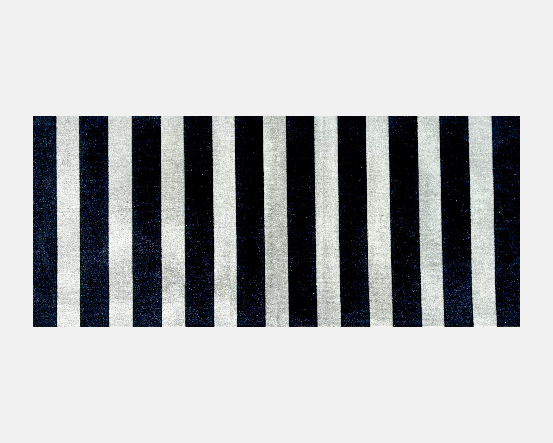 Runner | Stripe in Black & Vanilla