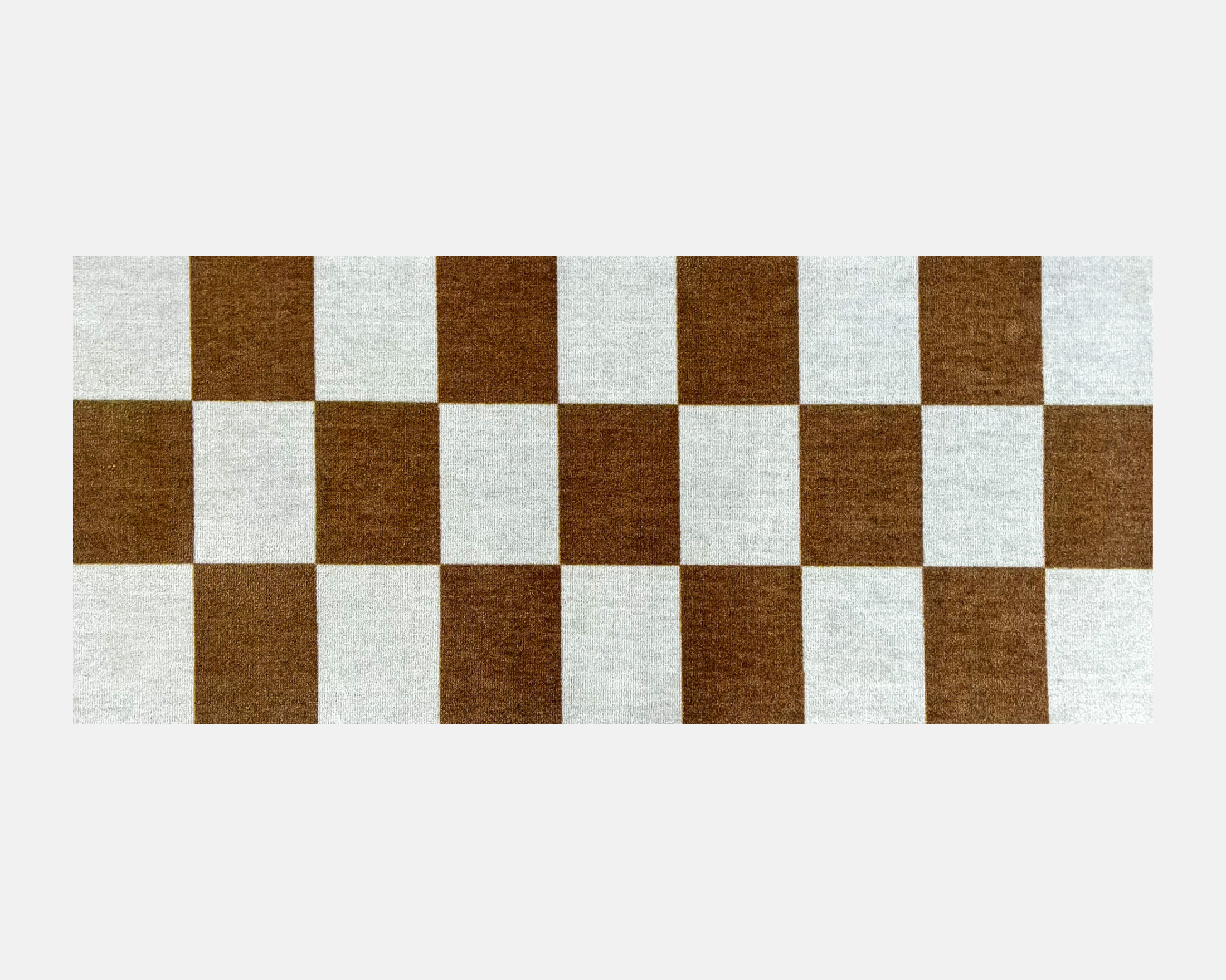 Mattify x Le House Runner | Checkerboard In Cinnamon