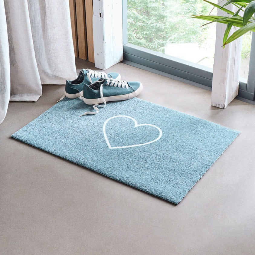 Heart Doormat | Pistachio Green