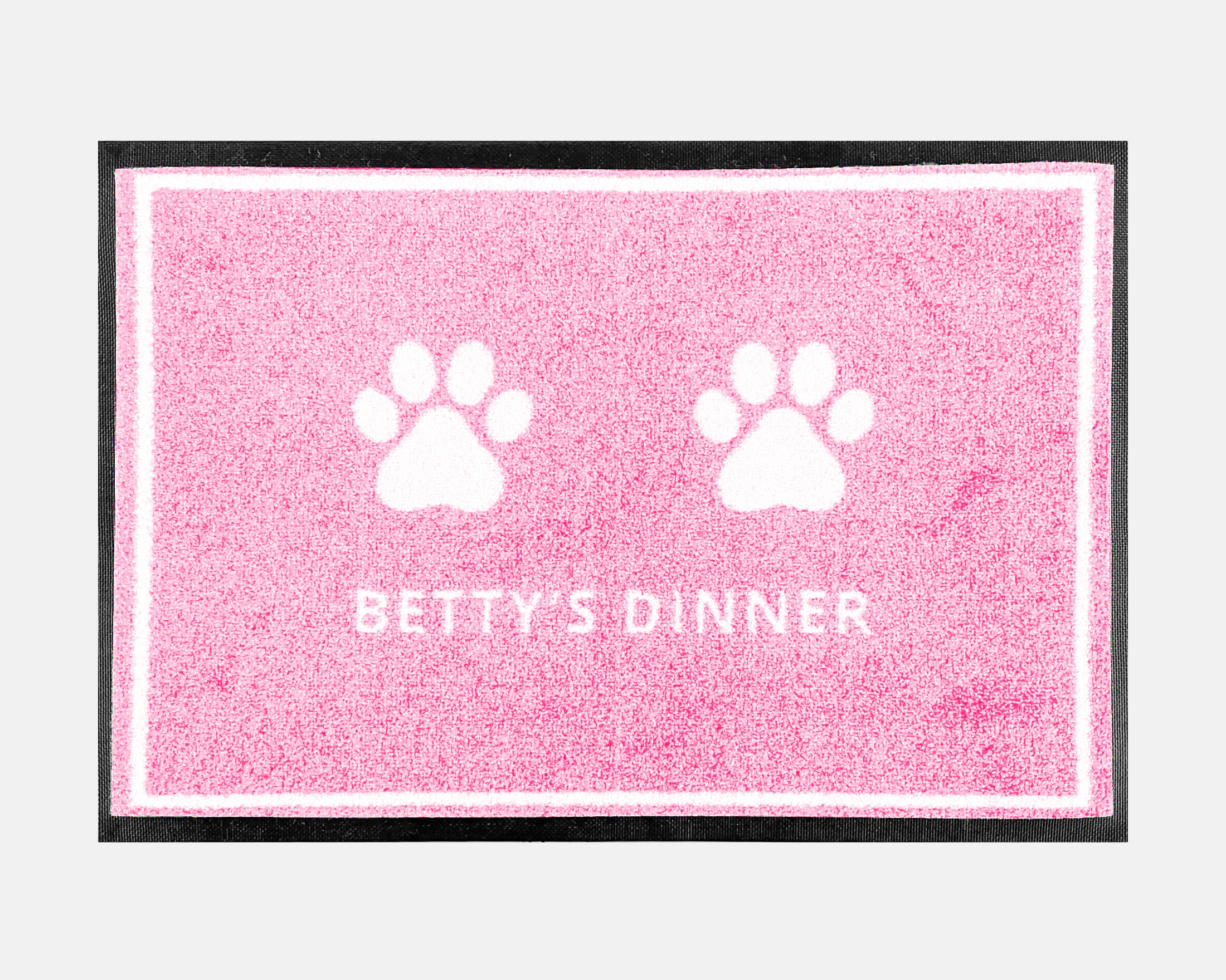 Pet Bowl Personalised Mat