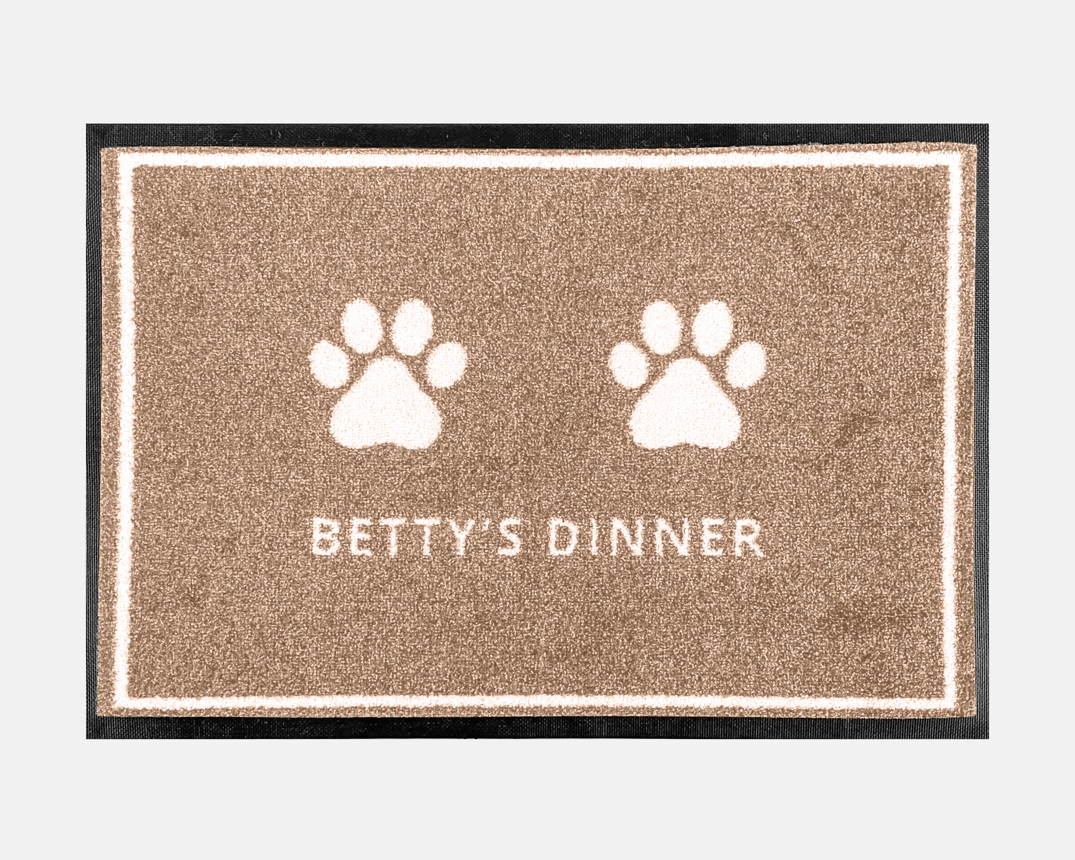 Pet Bowl Personalised Mat