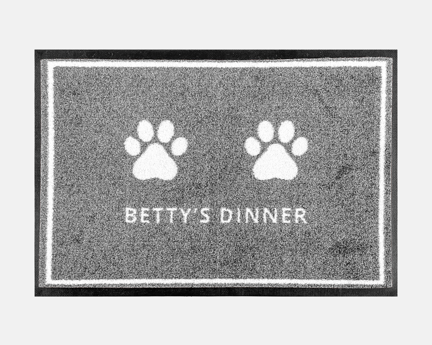 Pet Bowl Personalised Mat